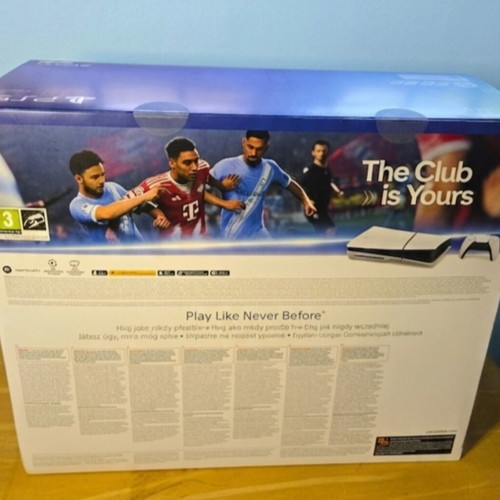 Sony PlayStation 5 Slim Disk Edition 1TB sealed with 4 sealed games