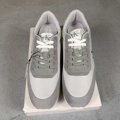 Calvin Klein Jeans Retro Runner Low Laceup sneakers new, Oyster Mushroom Formal Grey