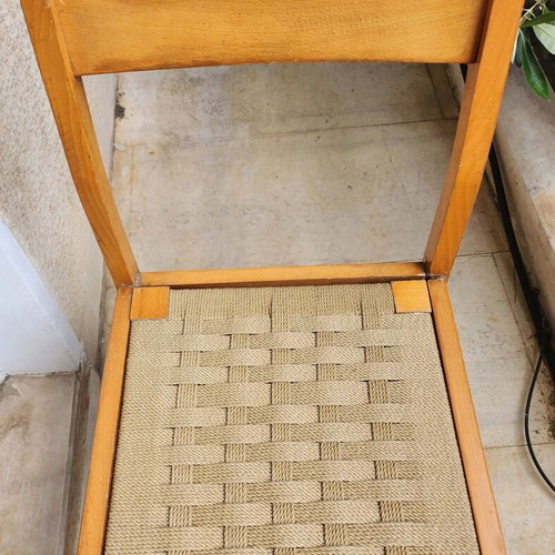 Vintage kitchen chairs used, set of 2