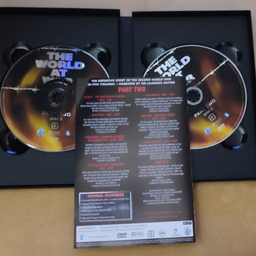 The World at War Special Collectors Edition 5 DVD like new
