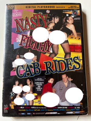 Nasty Filthy Cab Rides DVD like new, sensual film
