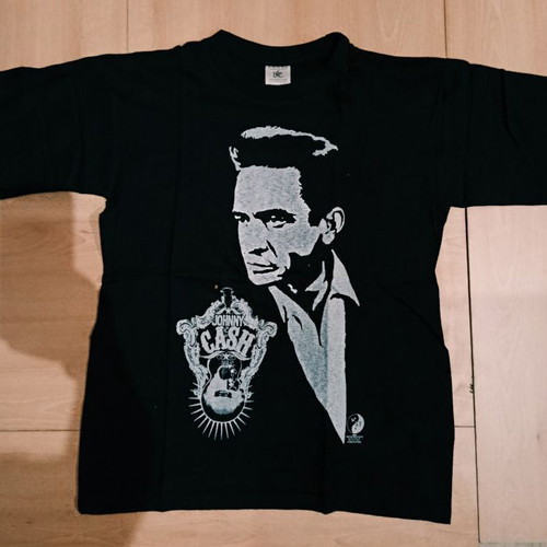 Johnny Cash kids fashion t-shirt new, 100% cotton, ages 12-14