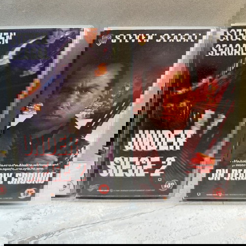 Steven Seagal συλλογή 4 βιντεοκασέτες μεταχειρισμένες, αγγλικές χωρίς υπότιτλους