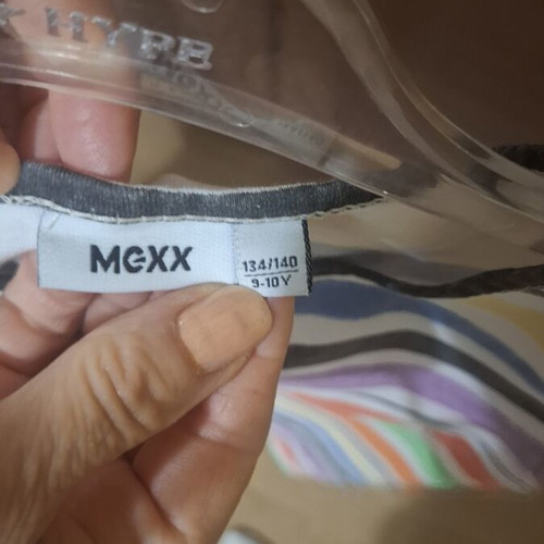 Mexx sleeveless blouse used, colorful stripes, 134 cm, 9-10 years
