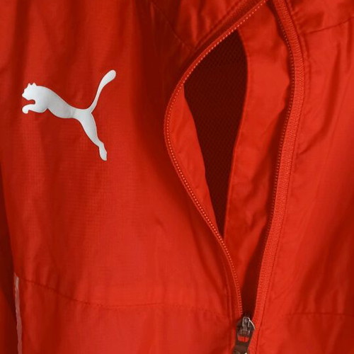 Olympiakos Puma windbreaker waterproof jacket like new, size Large