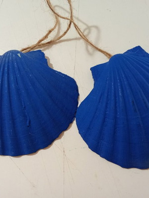 Set of 2 large natural decorative combs made to order