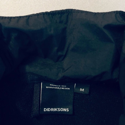 Didriksons Women's Jacket Used Size M to L Black