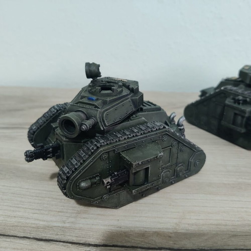Games Workshop Warhammer 40K Astra Militarum 3 Leman Russ Battle Tanks