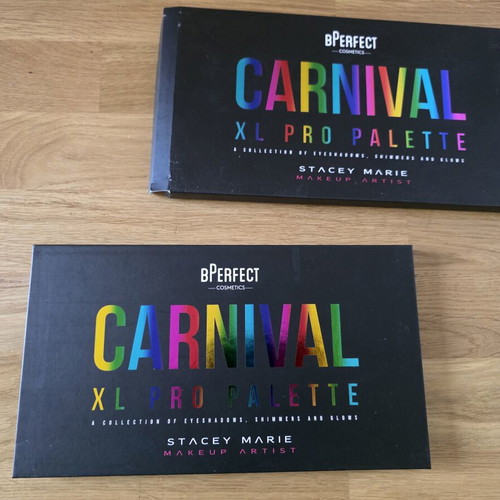 Carnival XL Pro Palette της bPerfect καινούργια με 40 αποχρώσεις σκιών