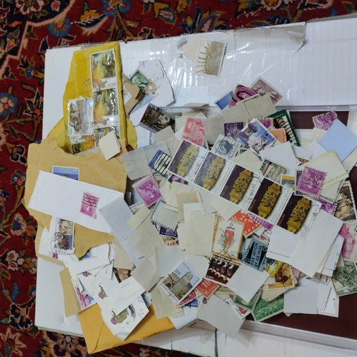 Stamps used from various eras and countries