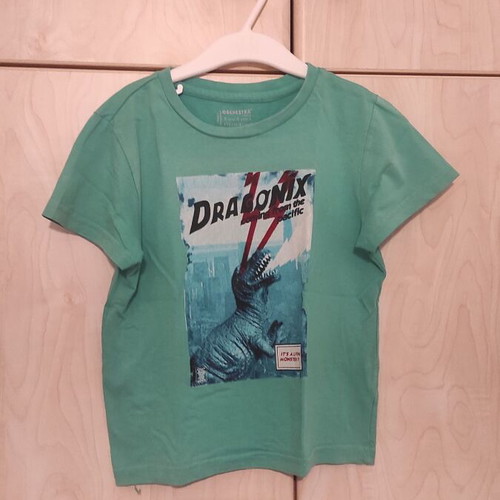 Orchestra short-sleeve t-shirt for 5-year-old boy like new, turquoise