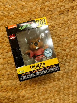 Teenage Mutant Splinter Funko Minis 202 new