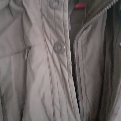 BSB long jacket like new, olive color, size S
