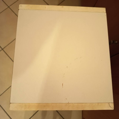 Shelf used, small wooden shelving unit