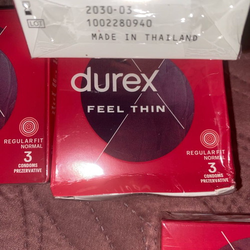 Durex Feel Thin condoms new