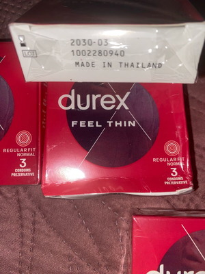 Durex Feel Thin condoms new
