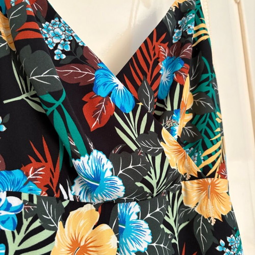 Stradivarius summer jumpsuit like new, multicolored