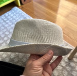 Straw hat white 50cm used