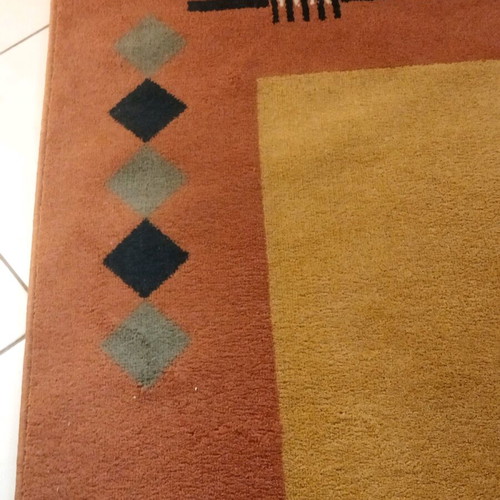 Wool rug like new 225×150 cm with beautiful patterns