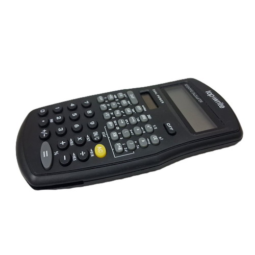 Topwrite Scientific Calculator used, dual power solar and battery