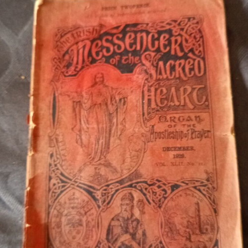 Irish religious magazine 1929 used with cover wear