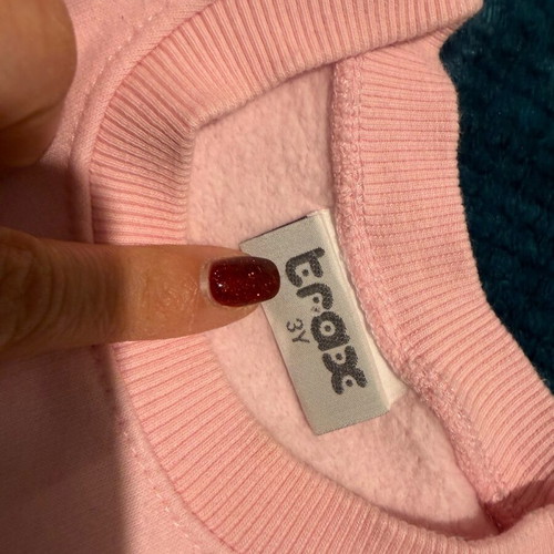 Trax toddler tracksuit set pink like new, 2-3 years