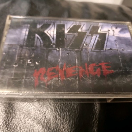 KISS Revenge cassette tape used, rock