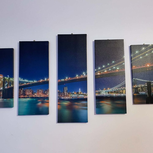 Picture set of 5 pieces like new