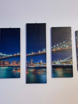 Picture set of 5 pieces like new