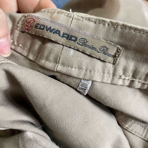 Edward Jeans beige pants used, size S