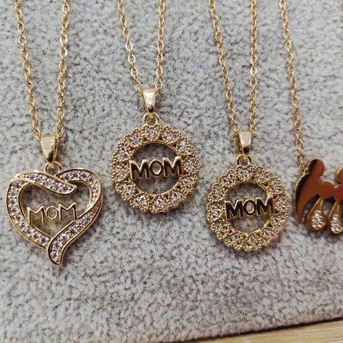 Steel necklace made to order in gold or silver color