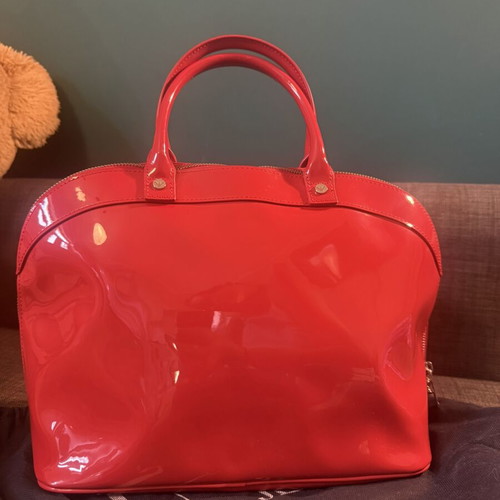 Armani Jeans Handbag new, red with inner pockets