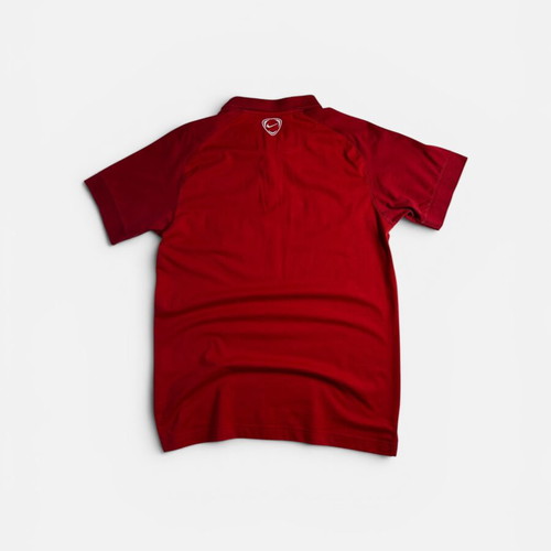 Nike Vintage Y2K Manchester United Polo Shirt 2011-2012 Red like new