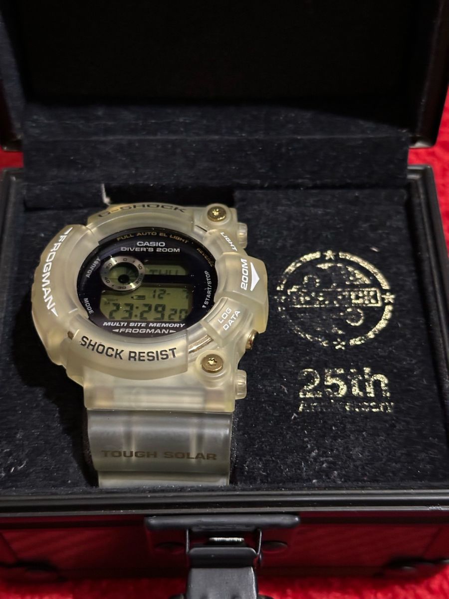 G shock 2024 frogman 25th anniversary