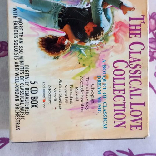 Classical Love Collection CD used, classical music, 5 discs