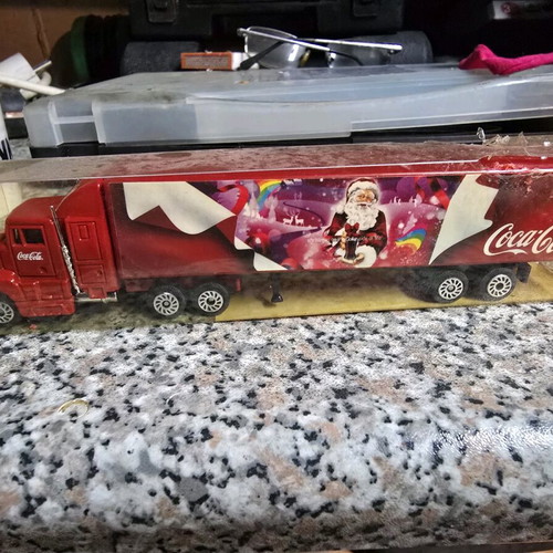 Vintage collectible Coca Cola truck new with original box