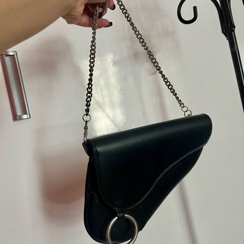Handbag or bellbag like new, black leatherette