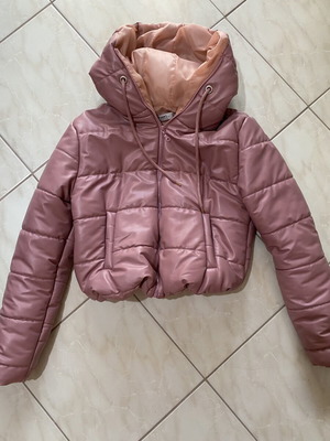 Puffer jacket warm, dusty pink, size M