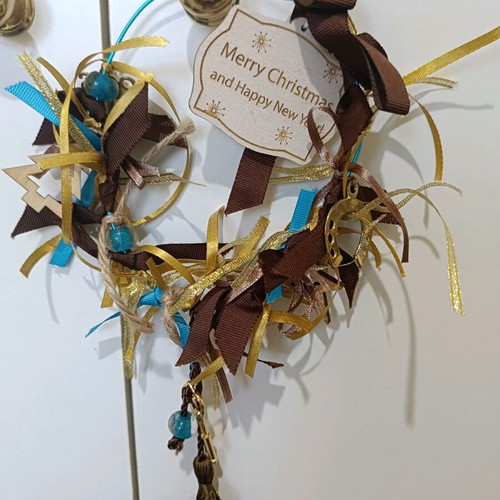 Christmas hanging charms new, set of 3 pieces