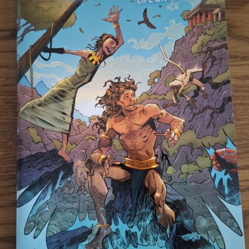 Life on Crete comic new, English