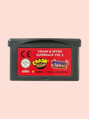 Crash & Spyro Superpack Vol 2 μεταχειρισμένο Game Boy Advance κασέτα