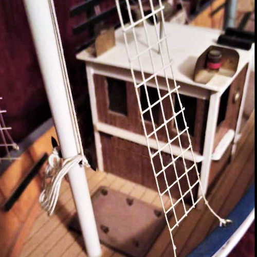 Large wooden handmade boat Ag. Nikolaos like new