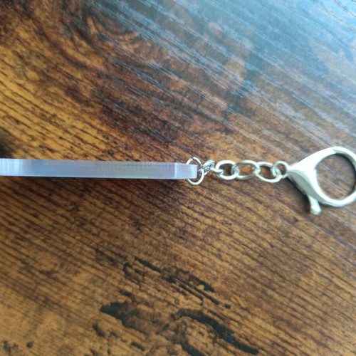 Computer Unit 2D Keychain new, multicolored