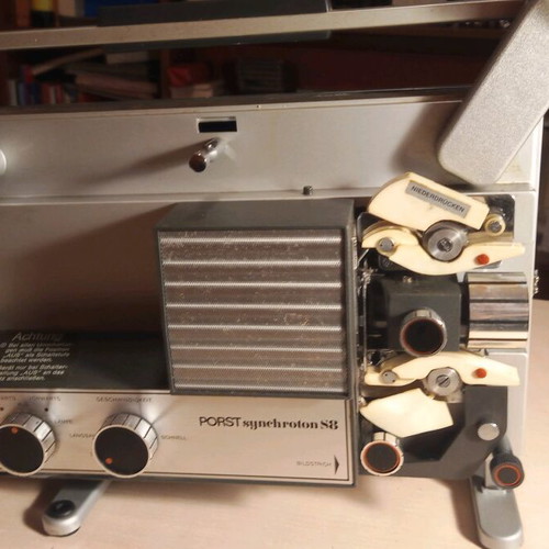 Super 8 projector Porst Synchroton S8 used