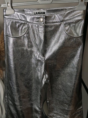 Laagam Silver Flared Pants like new