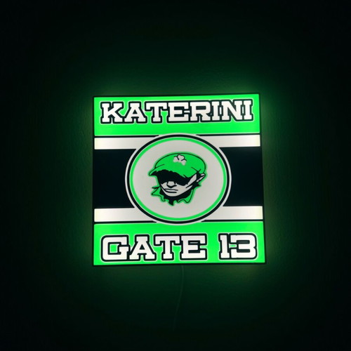 Led Gate 13 Panathinaikos Katerini lamp like new