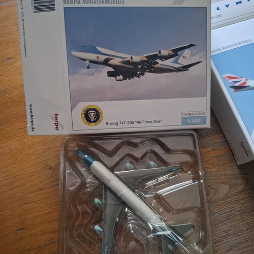 Herpa Wings collection 35 aircraft 1:500 like new