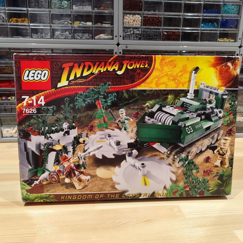 Lego Set Indiana Jones Jungle Cutter used