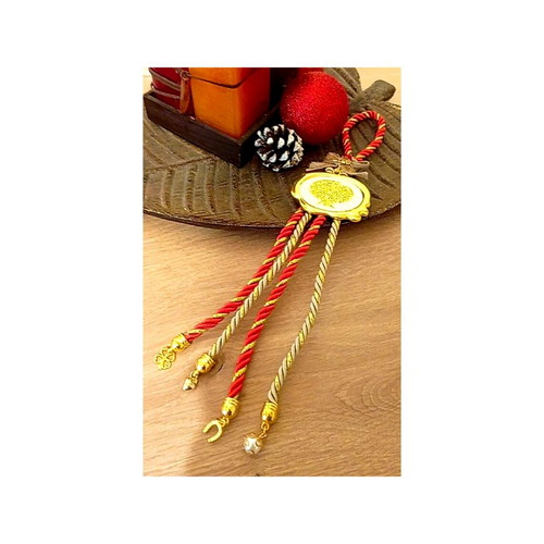 Handmade large hanging gouri 2026 with metal decoration new