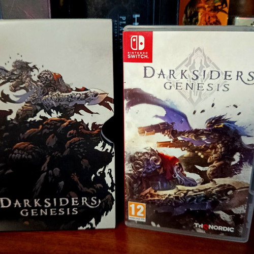 Darksiders Genesis Nintendo Switch game with Steelcase used